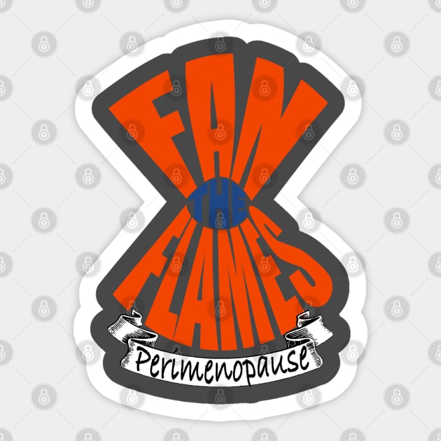 Fan the flames Sticker by Digitus Sanctus